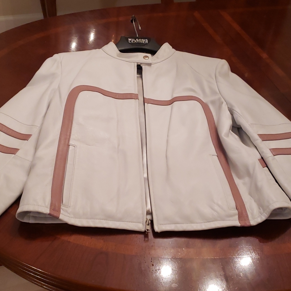 Vintage Wilson's Leather Biker Jacket